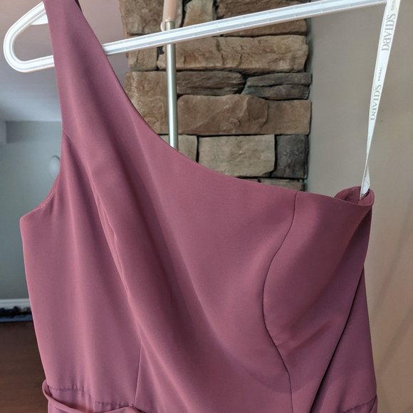 David's Bridal chianti bridesmaid dress - Picture 4 of 7